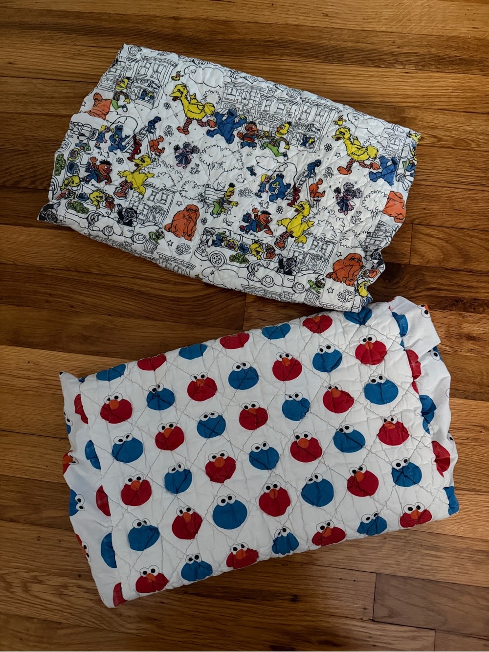 Land Of Nod Sesame Street Quilted Covers for Diaper Changing Pad